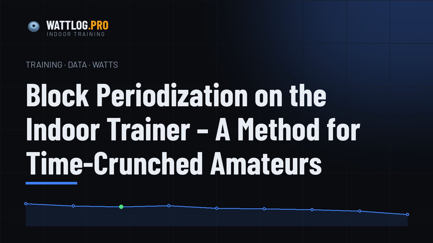 Block Periodization on the Indoor Trainer — A Method for Time-Crunched Amateurs