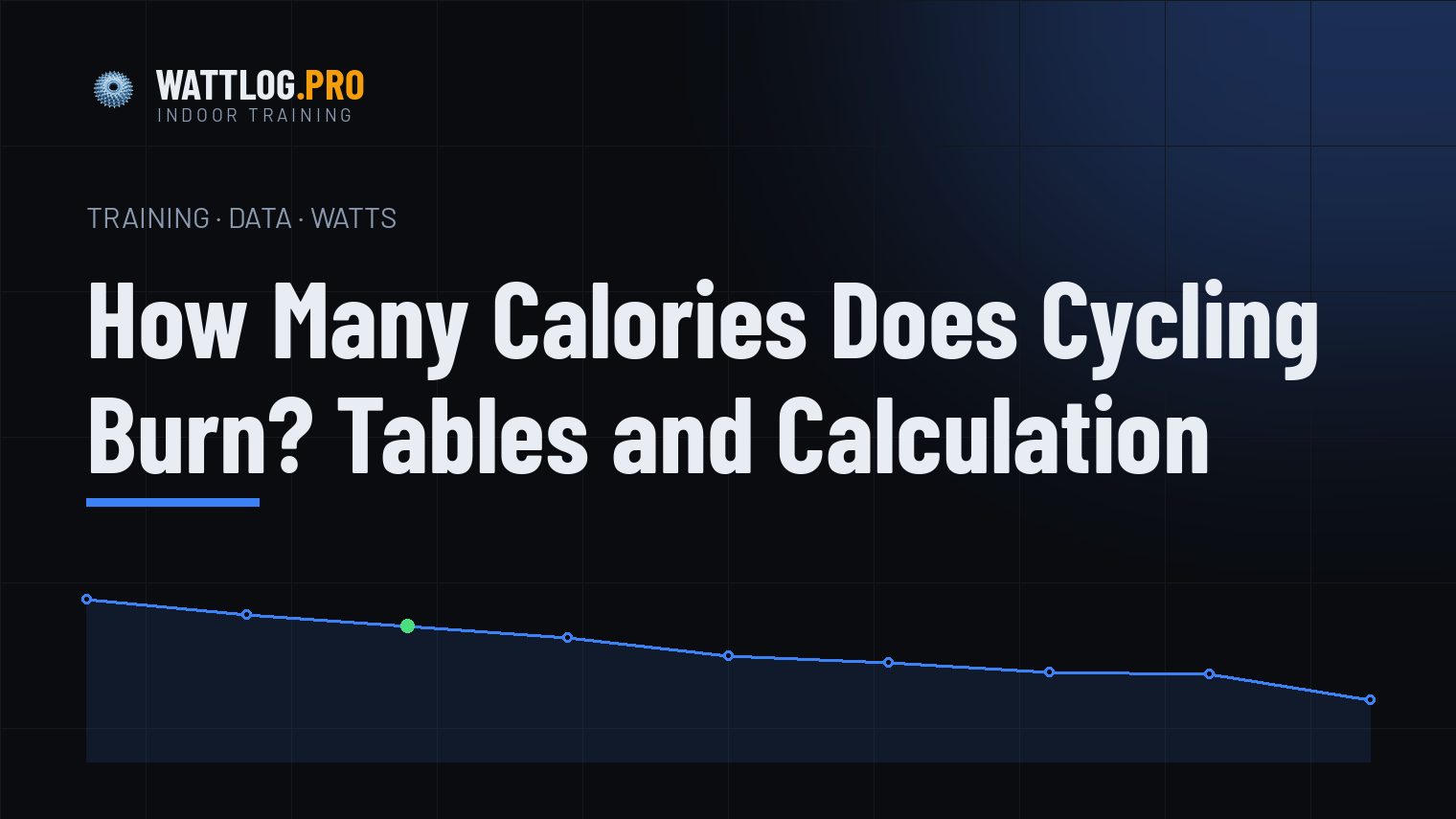 How Many Calories Does Cycling Burn? Tables and Calculation