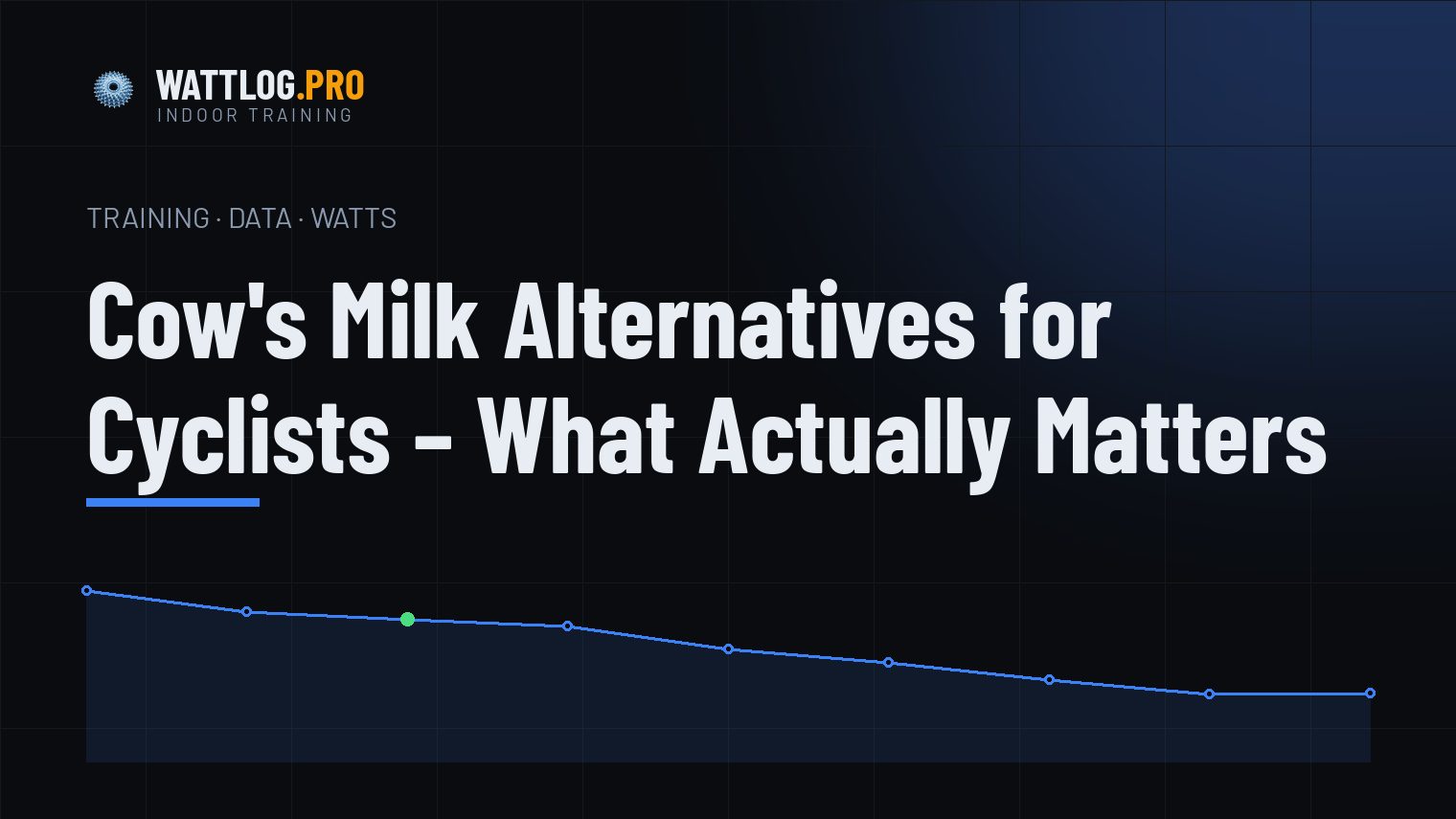 Cow's Milk Alternatives for Cyclists — What Actually Matters