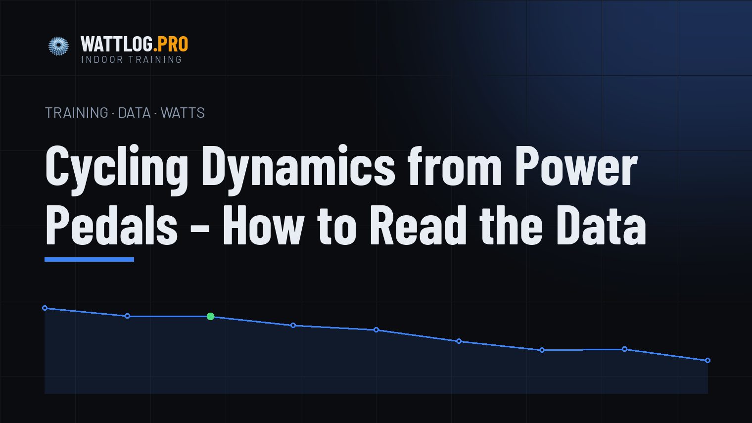 Cycling Dynamics from Power Pedals — How to Read the Data