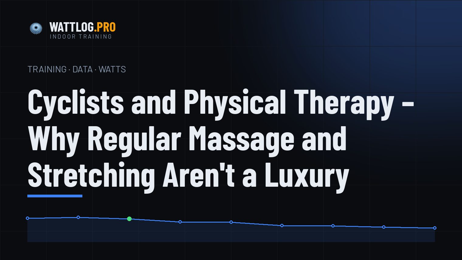 Cyclists and Physical Therapy — Why Regular Massage and Stretching Aren't a Luxury