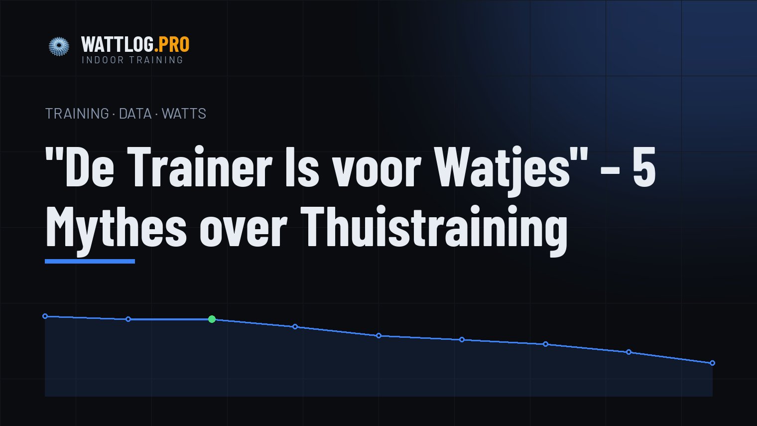 „De trainer is voor watjes” — 5 mythes over thuistraining