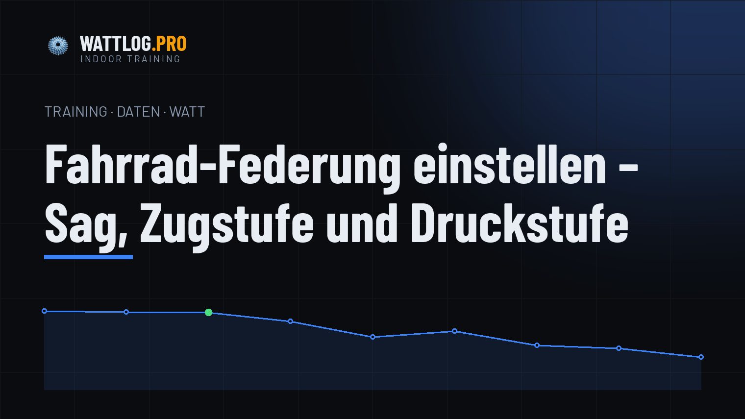Fahrrad-Federung einstellen — Sag, Zugstufe und Druckstufe