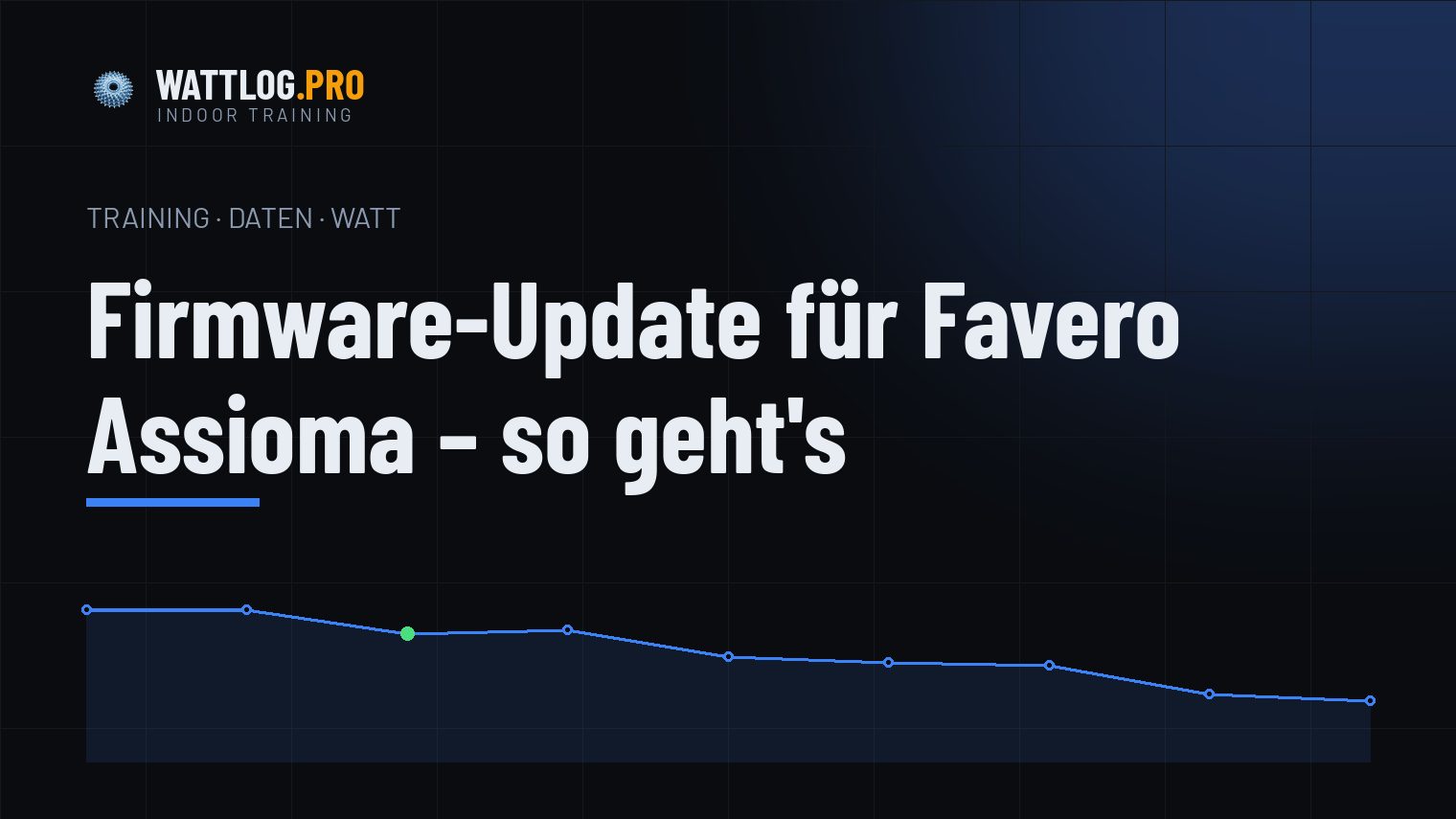 Firmware-Update für Favero Assioma — so geht's