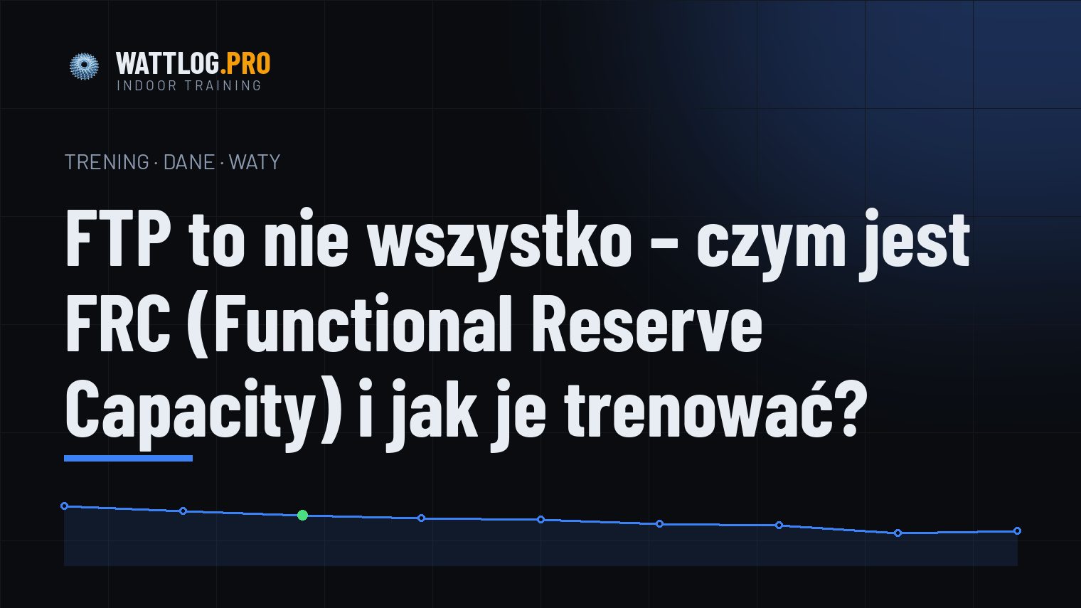 FTP to nie wszystko — czym jest FRC (Functional Reserve Capacity) i jak je trenować?