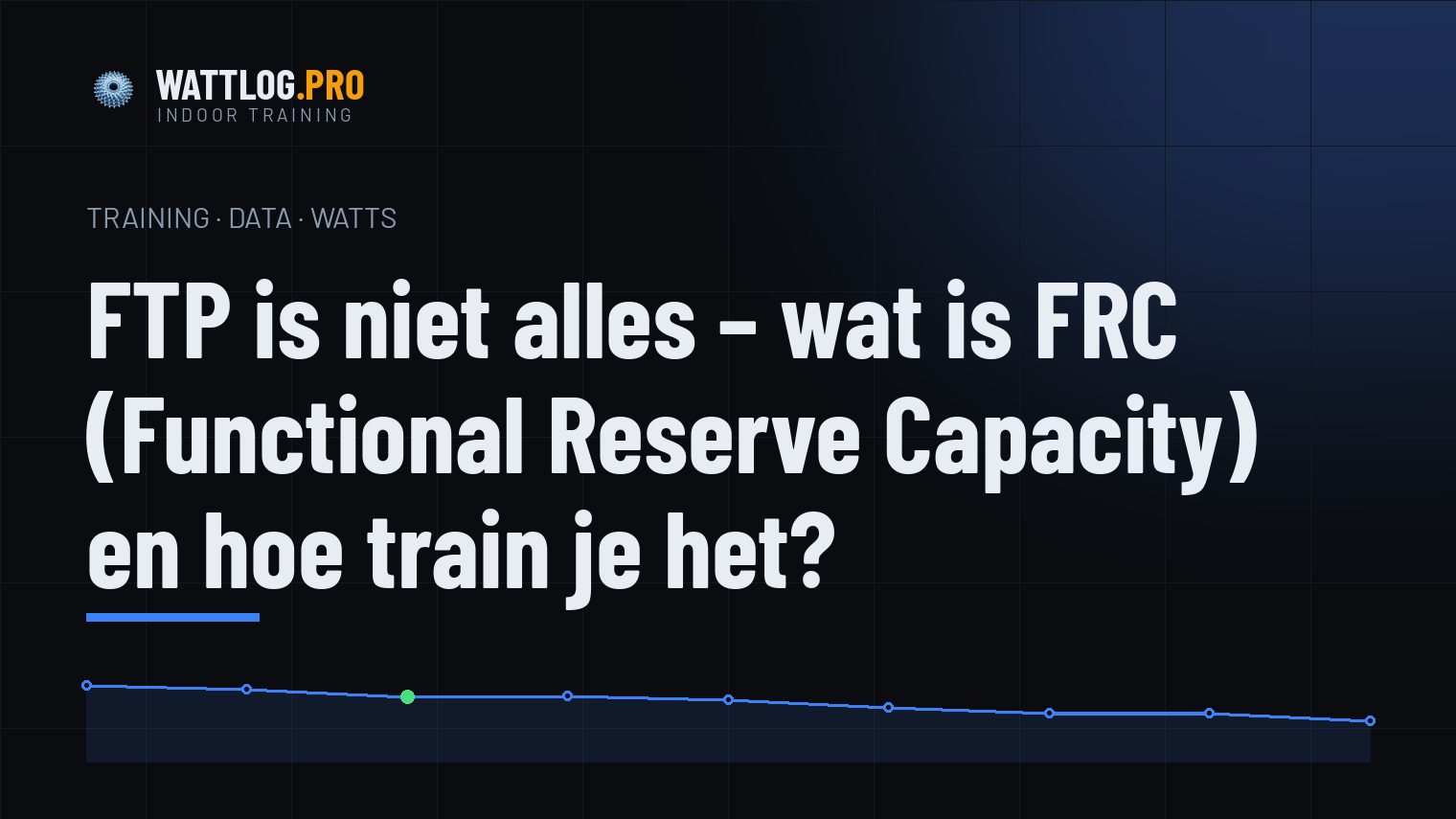FTP is niet alles — wat is FRC (Functional Reserve Capacity) en hoe train je het?