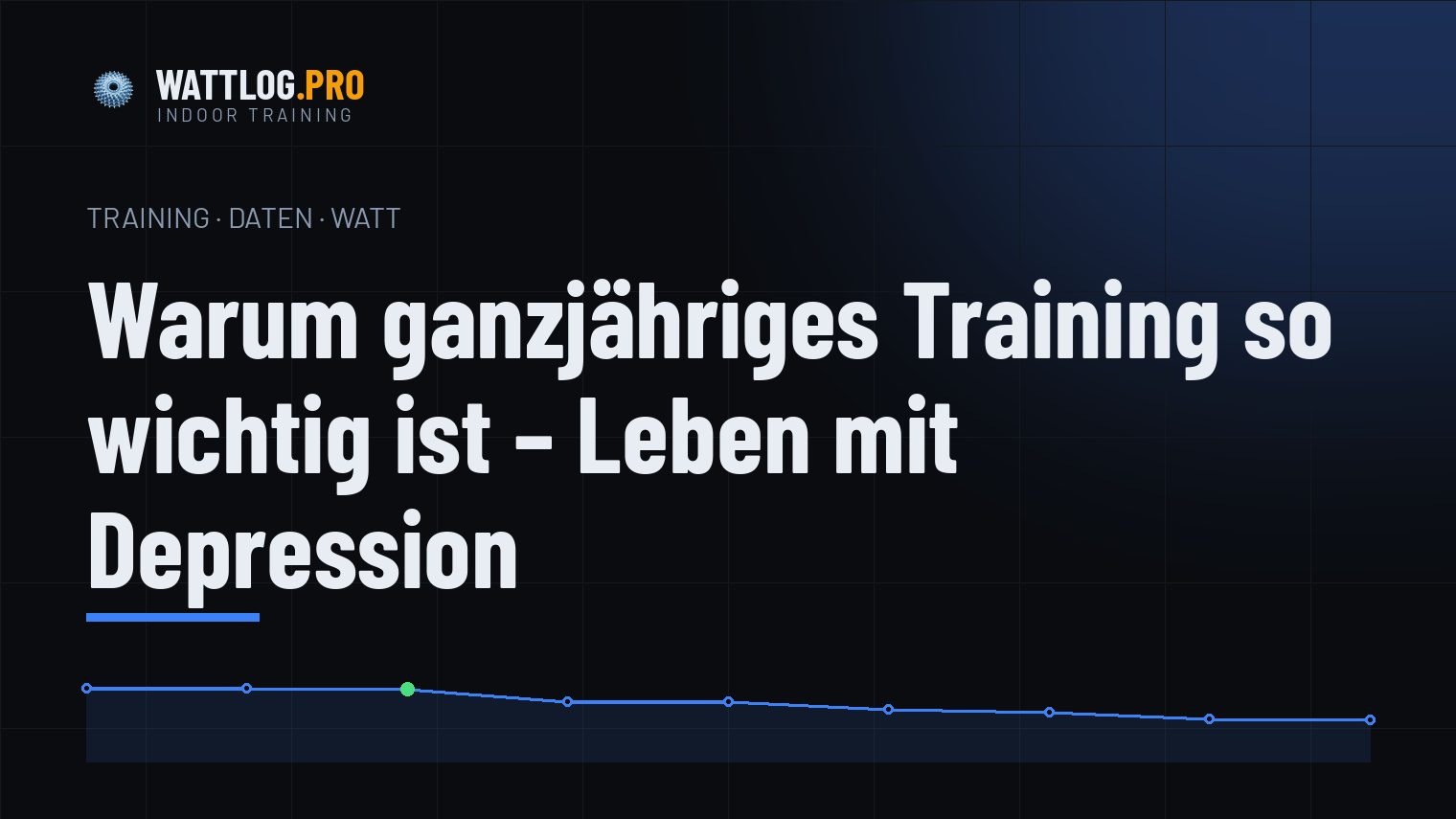 Warum ganzjähriges Training so wichtig ist — Leben mit Depression