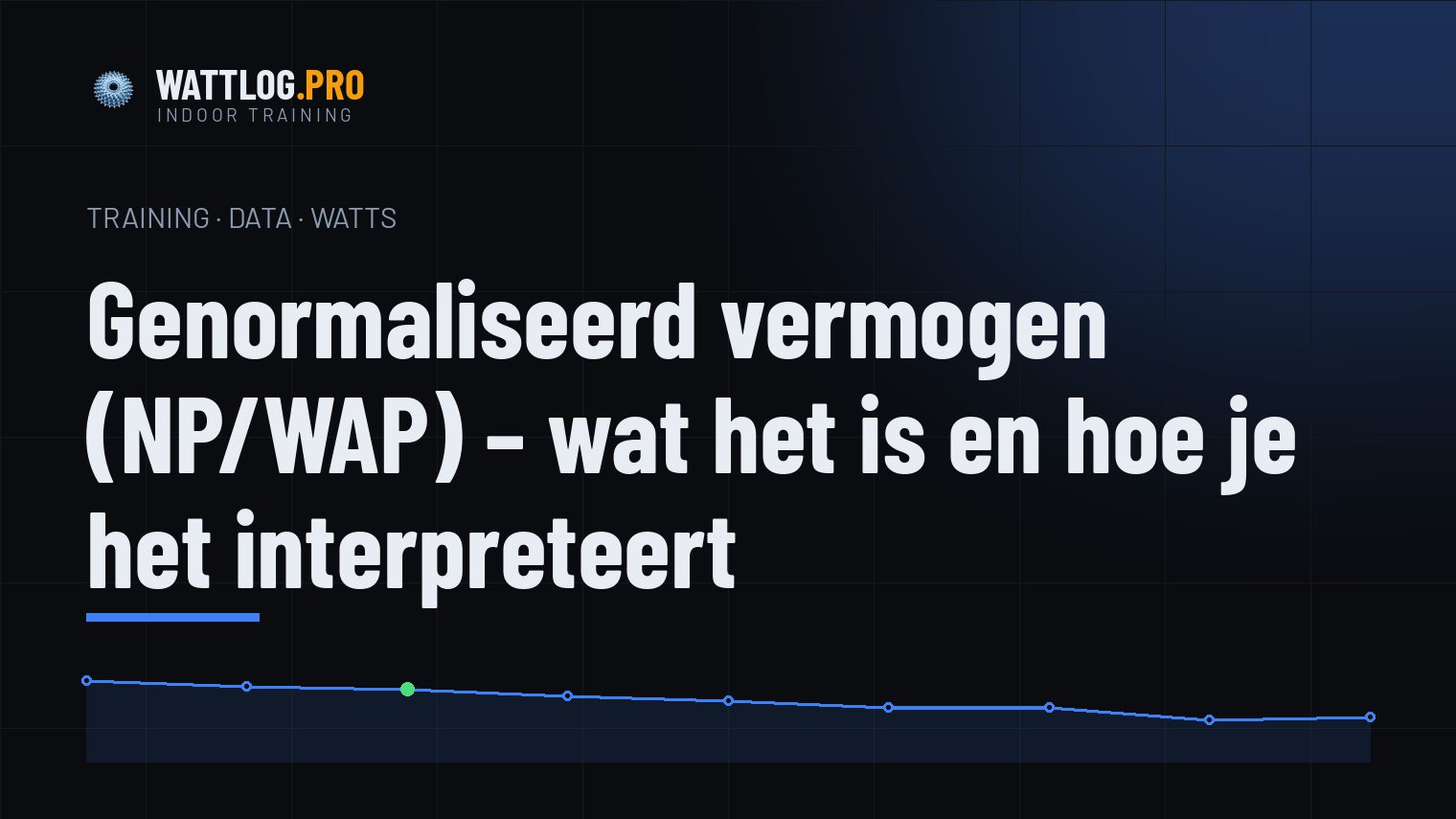 Genormaliseerd vermogen (NP/WAP) — wat het is en hoe je het interpreteert
