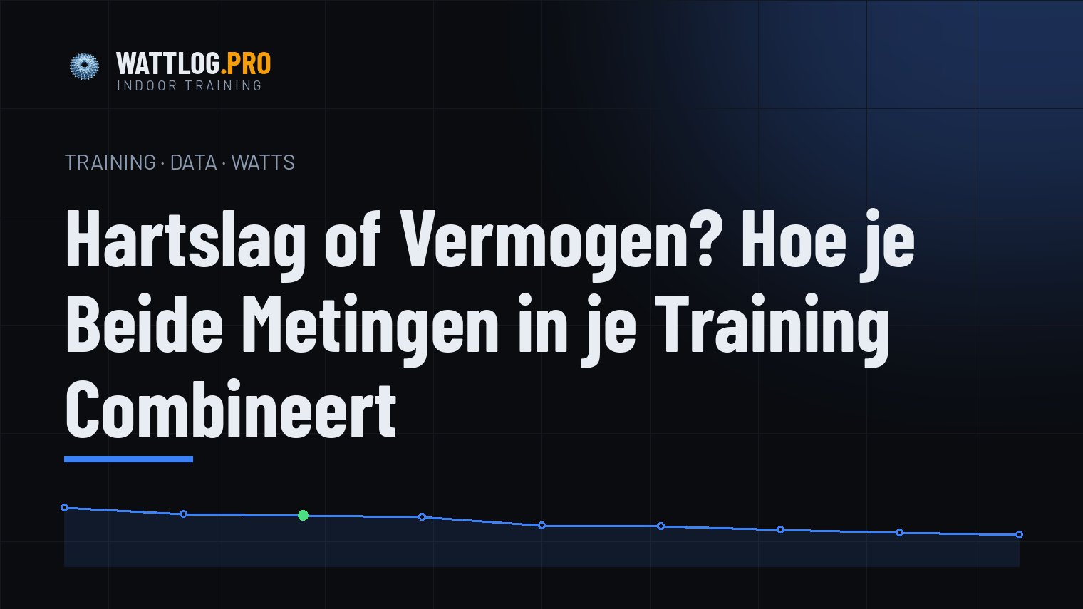 Hartslag of vermogen? Hoe je beide metingen in je training combineert