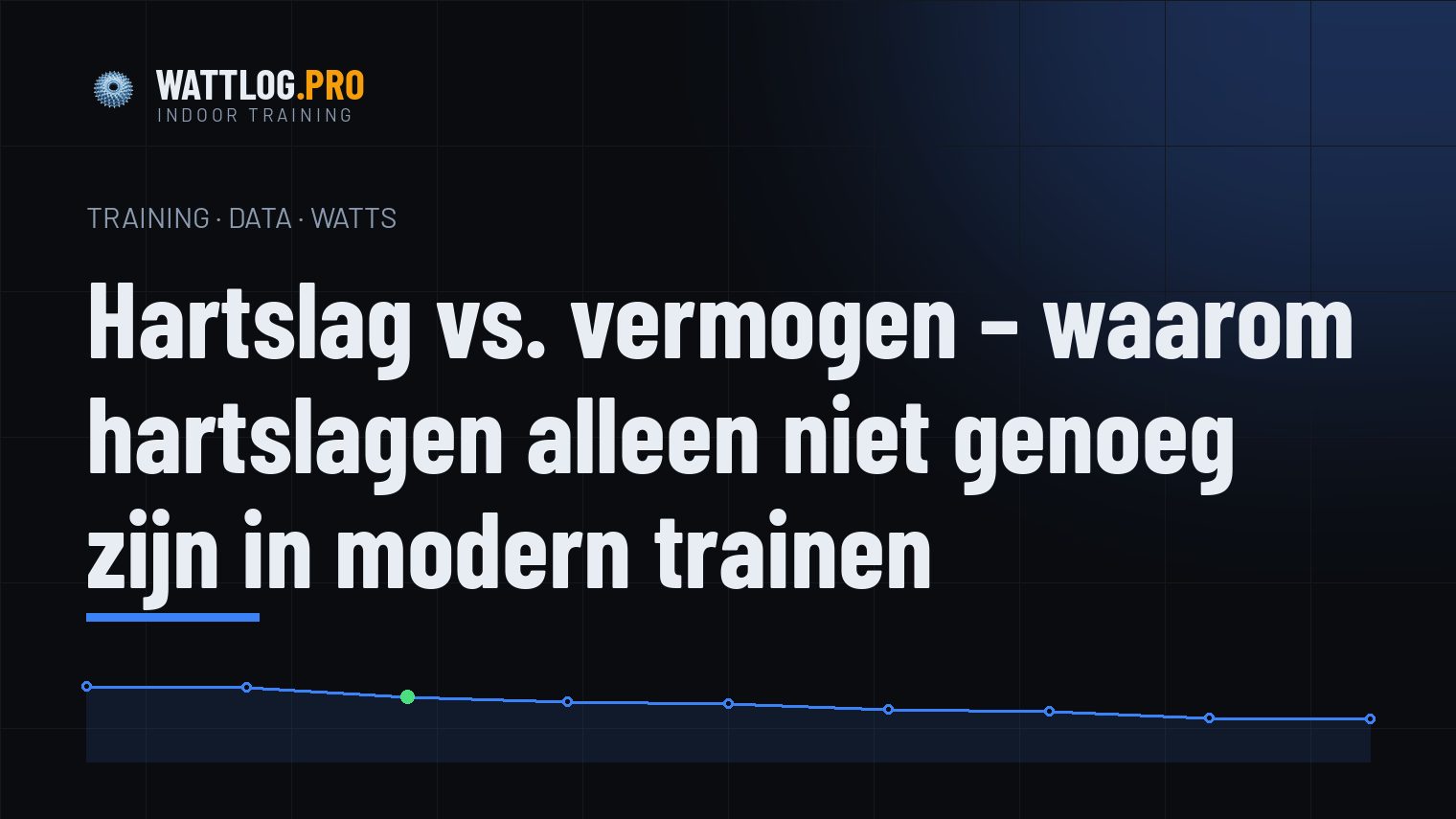 Hartslag vs. vermogen — waarom hartslagen alleen niet genoeg zijn in modern trainen