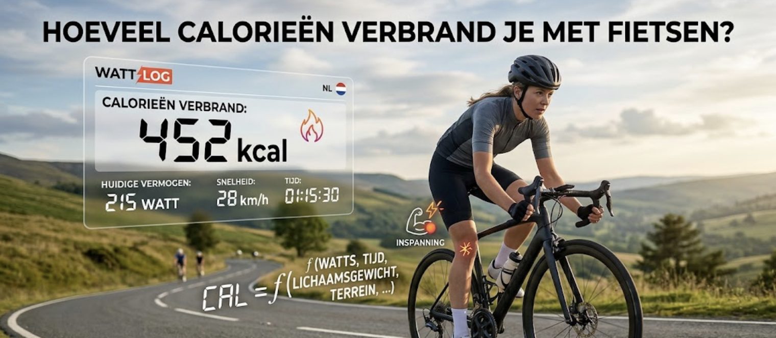 Hoeveel calorieën verbrand je met fietsen? Tabellen en rekenregels