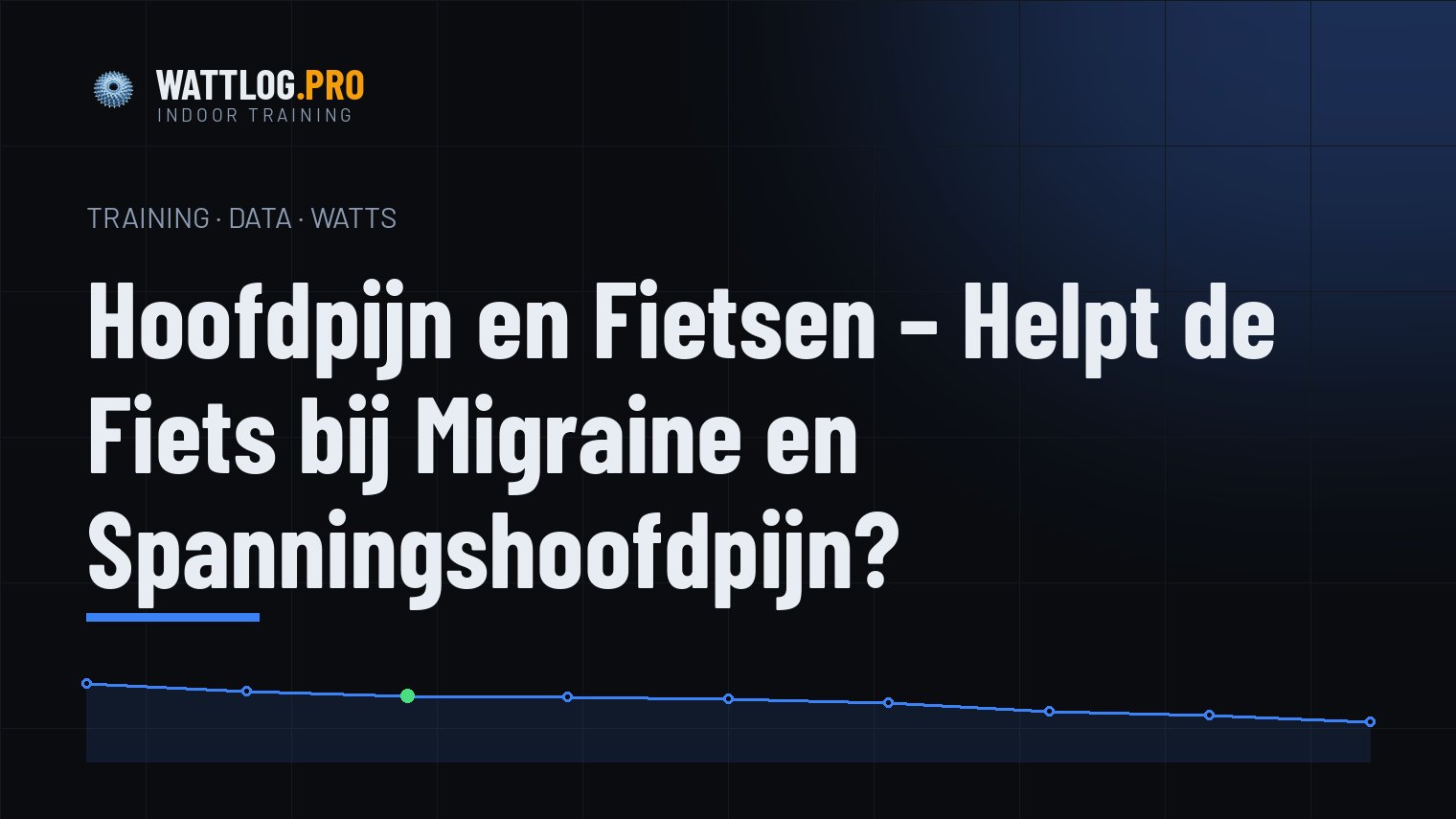 Hoofdpijn en fietsen — helpt de fiets bij migraine en spanningshoofdpijn?