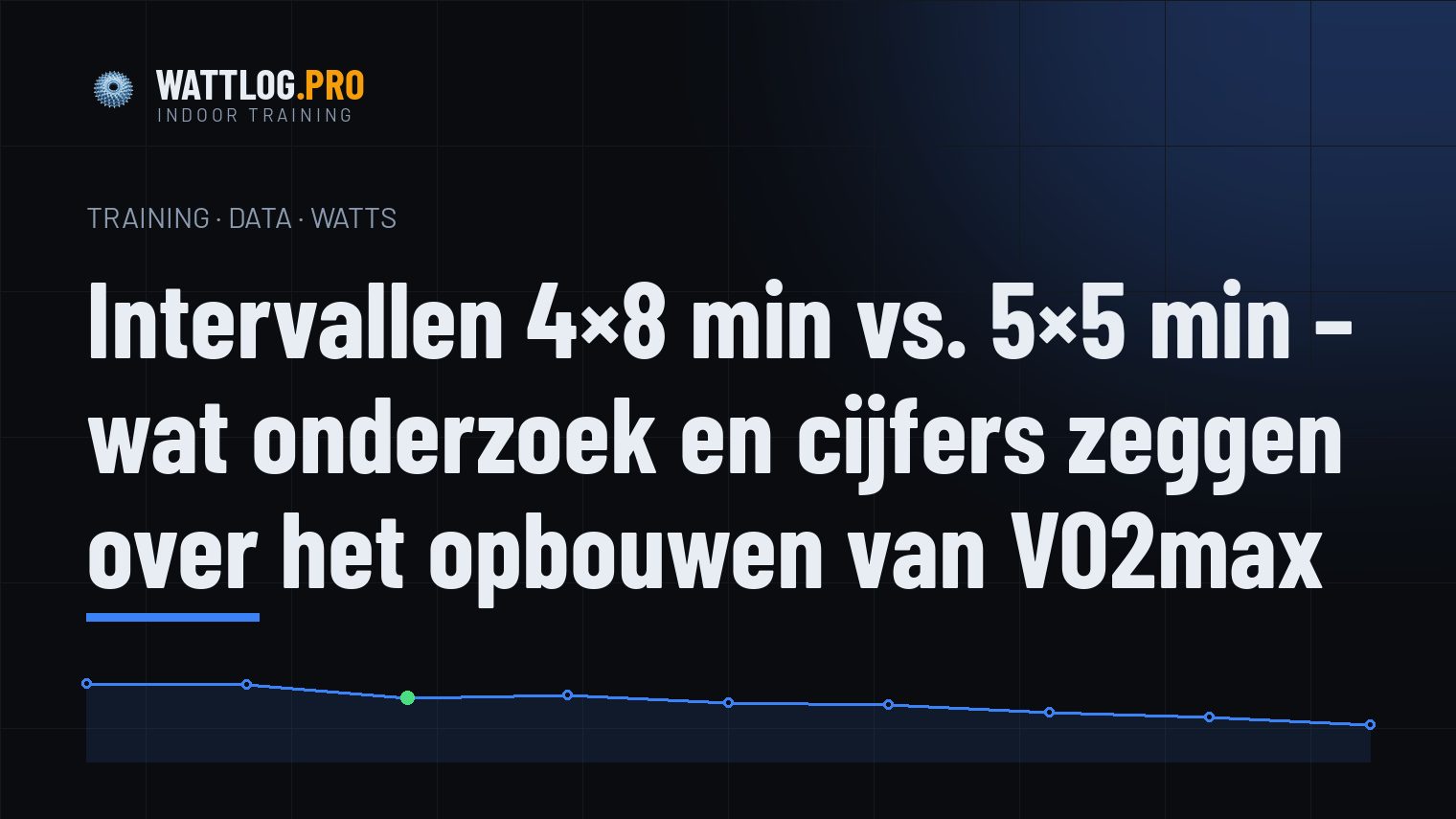 Intervallen 4×8 min vs. 5×5 min — wat onderzoek en cijfers zeggen over het opbouwen van VO2max