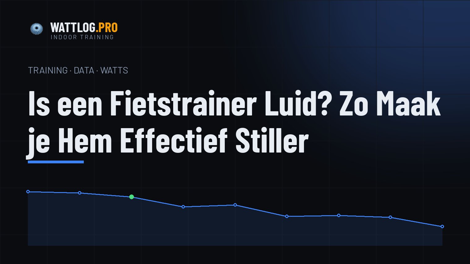 Is een fietstrainer luid? Zo maak je hem effectief stiller