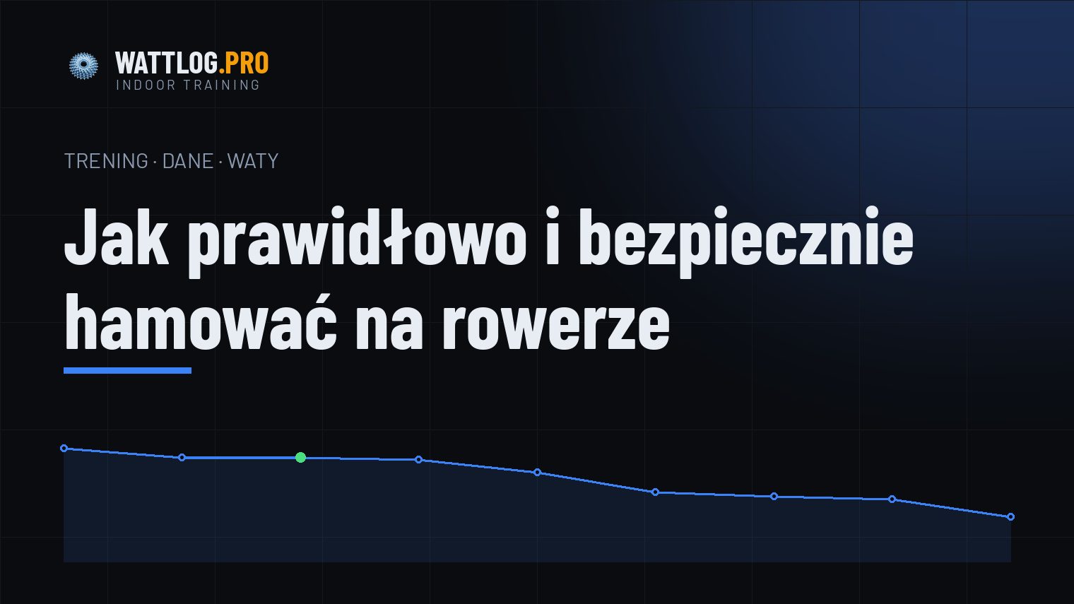 Jak prawidłowo i bezpiecznie hamować na rowerze