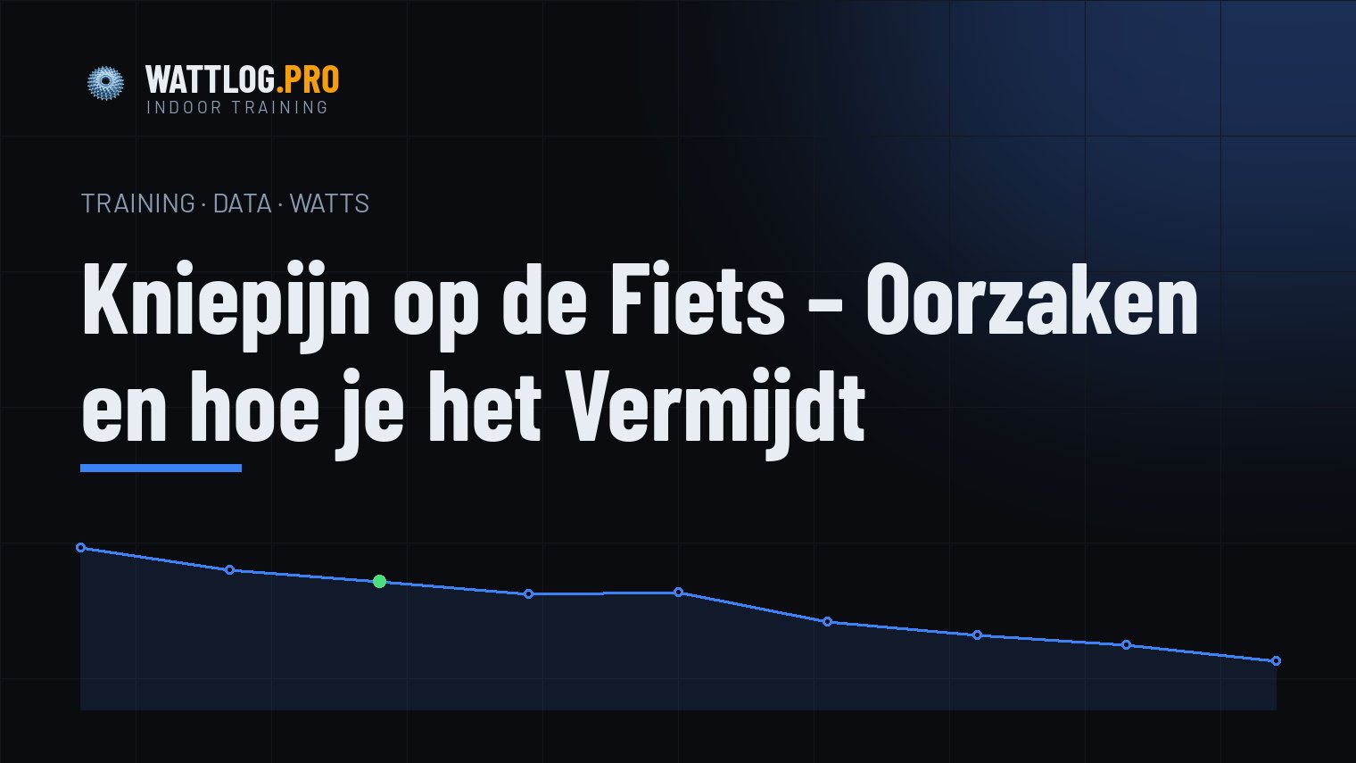 Kniepijn op de fiets — oorzaken en hoe je het vermijdt