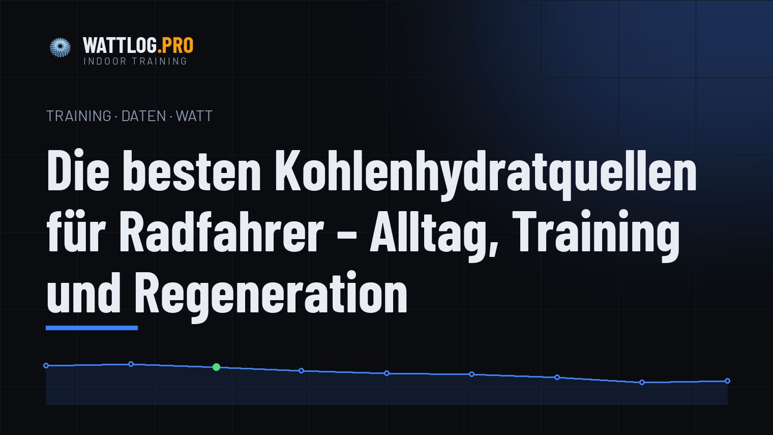 Die besten Kohlenhydratquellen für Radfahrer — Alltag, Training und Regeneration