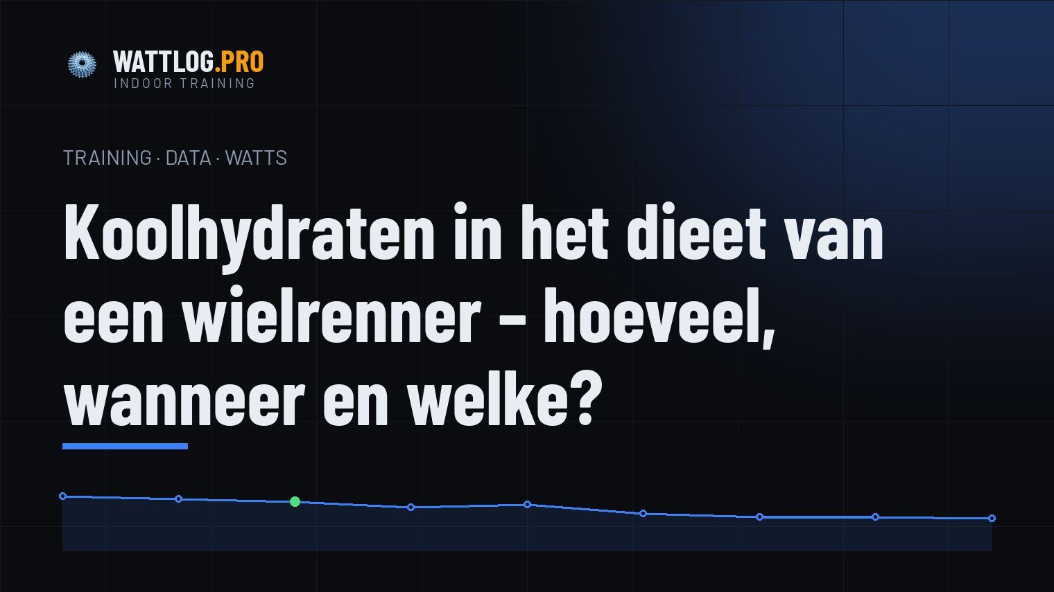 Koolhydraten in het dieet van een wielrenner — hoeveel, wanneer en welke?