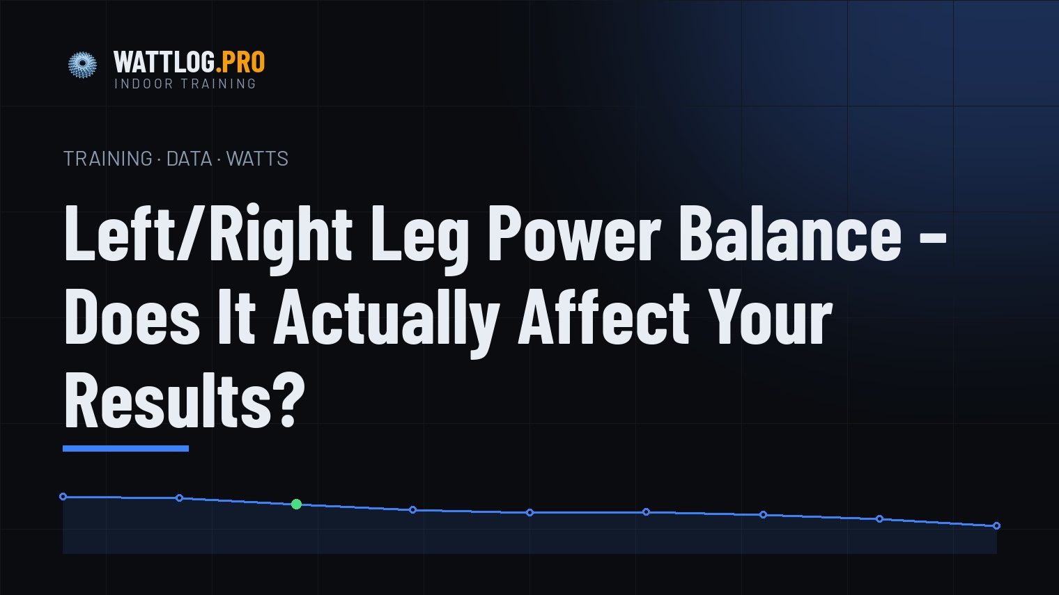 Left/Right Leg Power Balance — Does It Actually Affect Your Results?