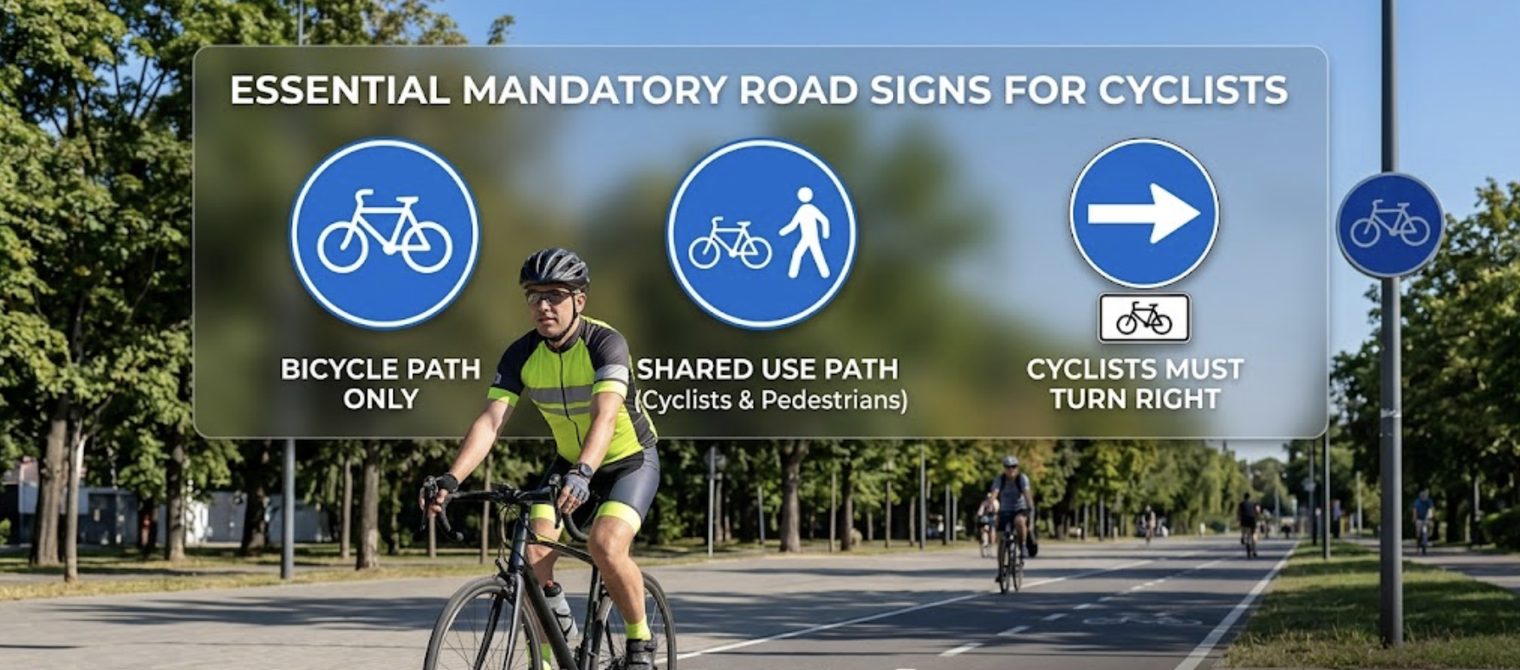 Mandatory Road Signs for Cyclists — Which Ones You Must Know