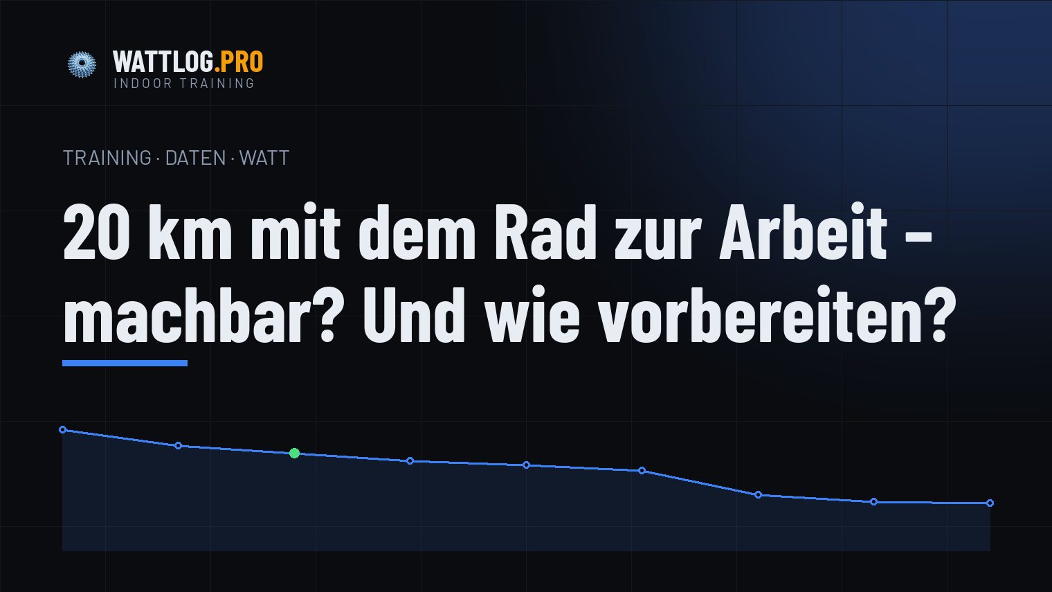 20 km mit dem Rad zur Arbeit — machbar? Und wie vorbereiten?