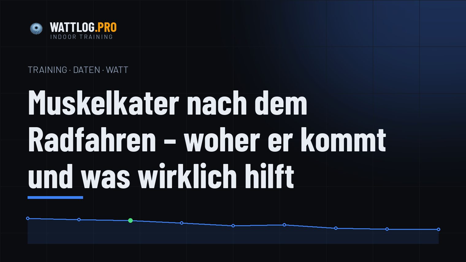 Muskelkater nach dem Radfahren — woher er kommt und was wirklich hilft