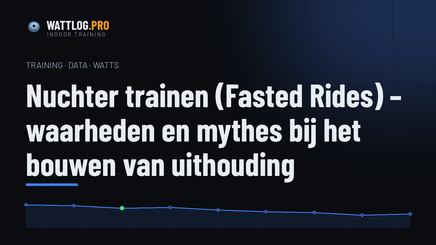 Nuchter trainen (Fasted Rides) — waarheden en mythes bij het bouwen van uithouding