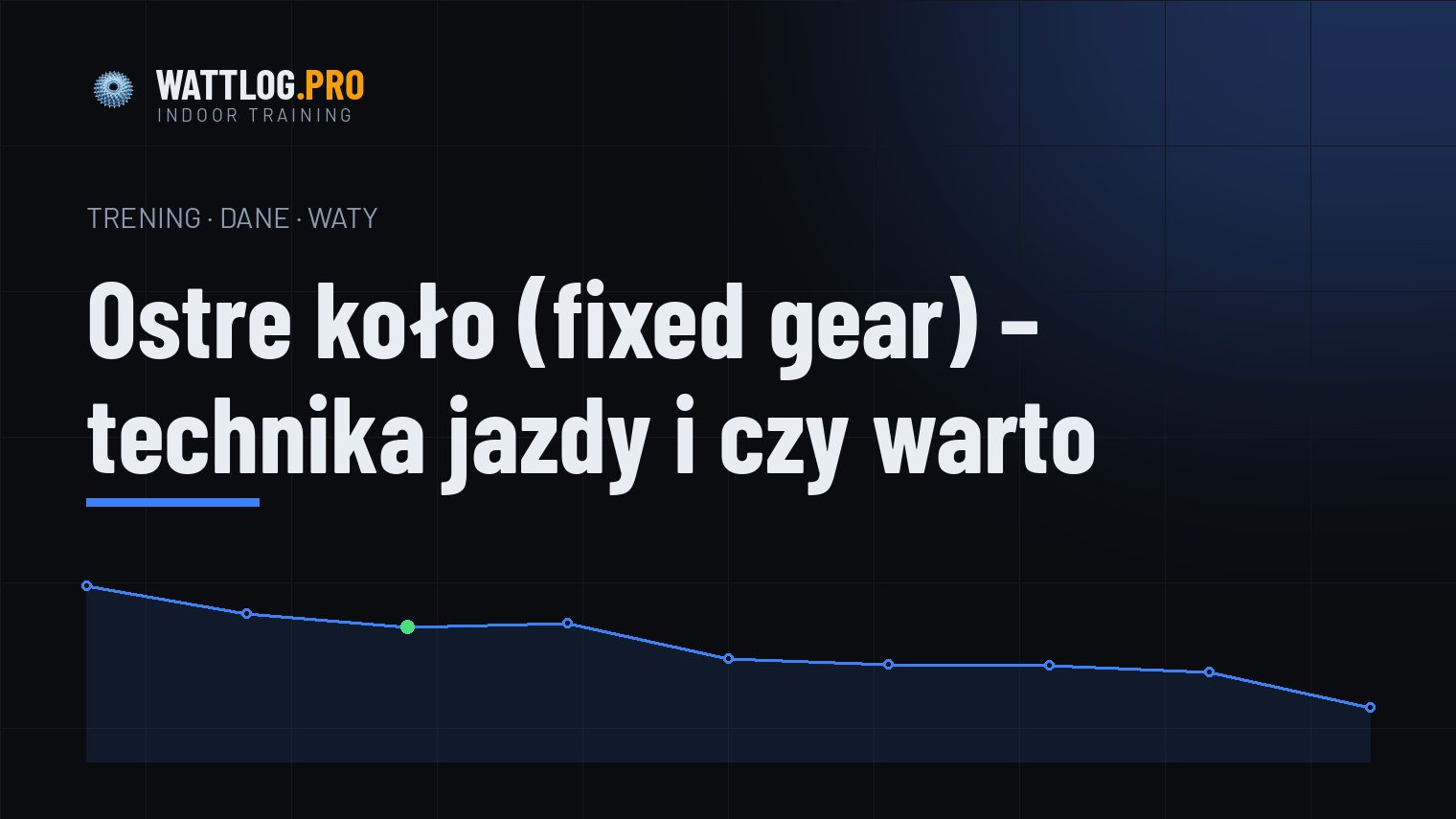 Ostre koło (fixed gear) — technika jazdy i czy warto