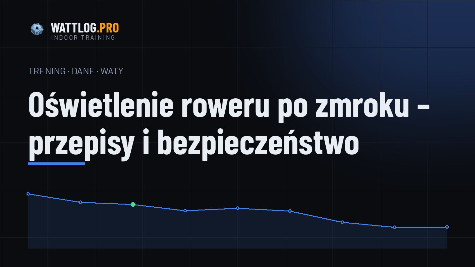 Oświetlenie roweru po zmroku — przepisy i bezpieczeństwo