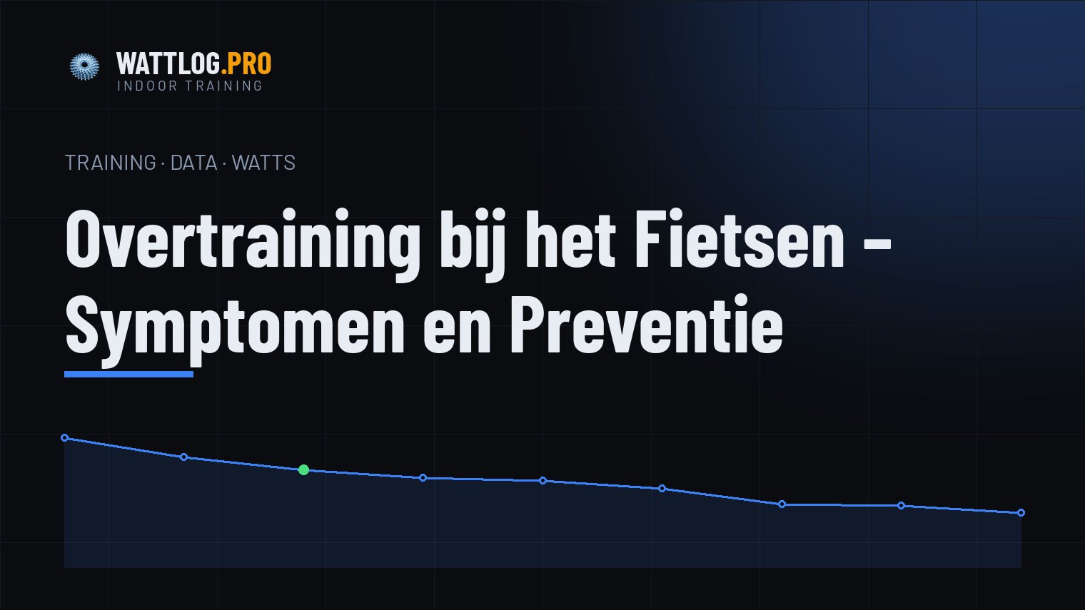 Overtraining bij het fietsen — symptomen en preventie