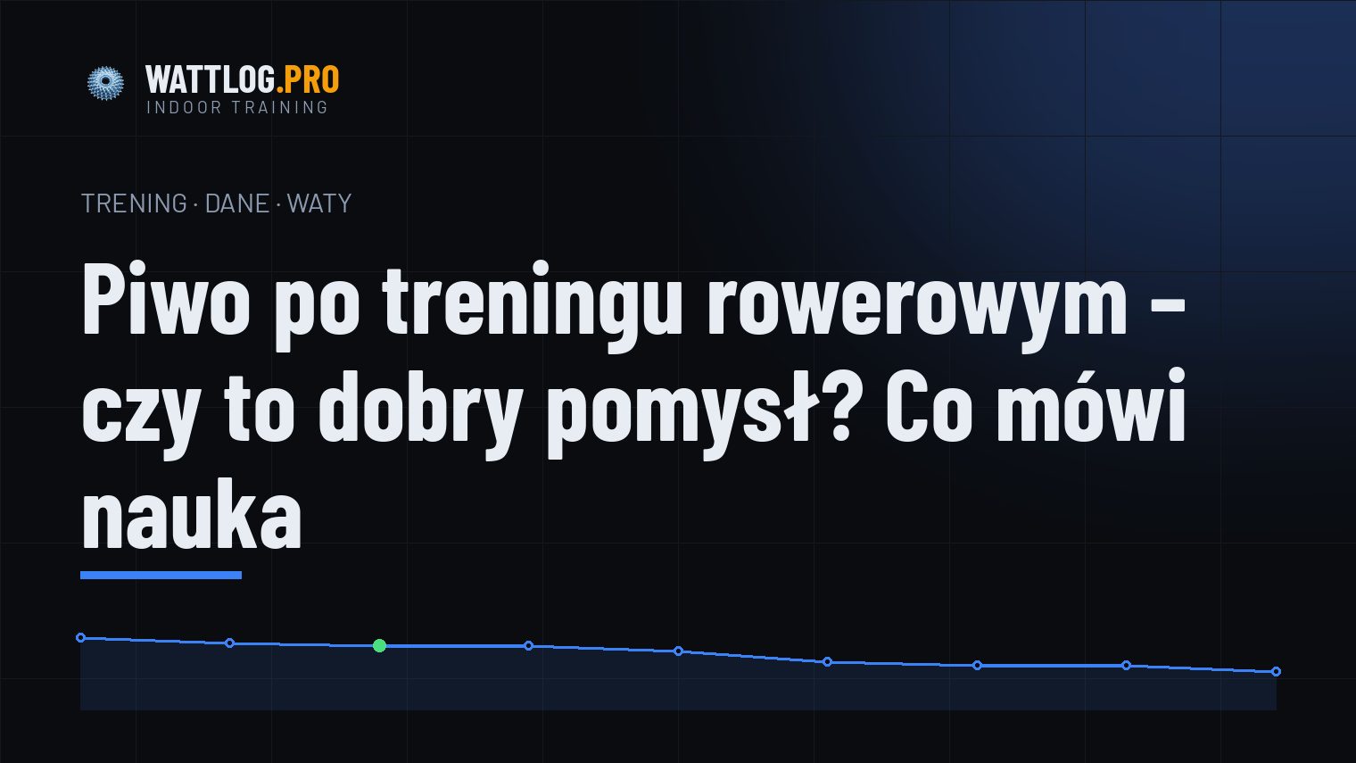 Piwo po treningu rowerowym — czy to dobry pomysł? Co mówi nauka