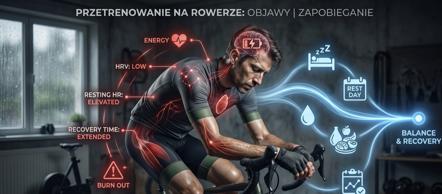 Przetrenowanie na rowerze — objawy i zapobieganie