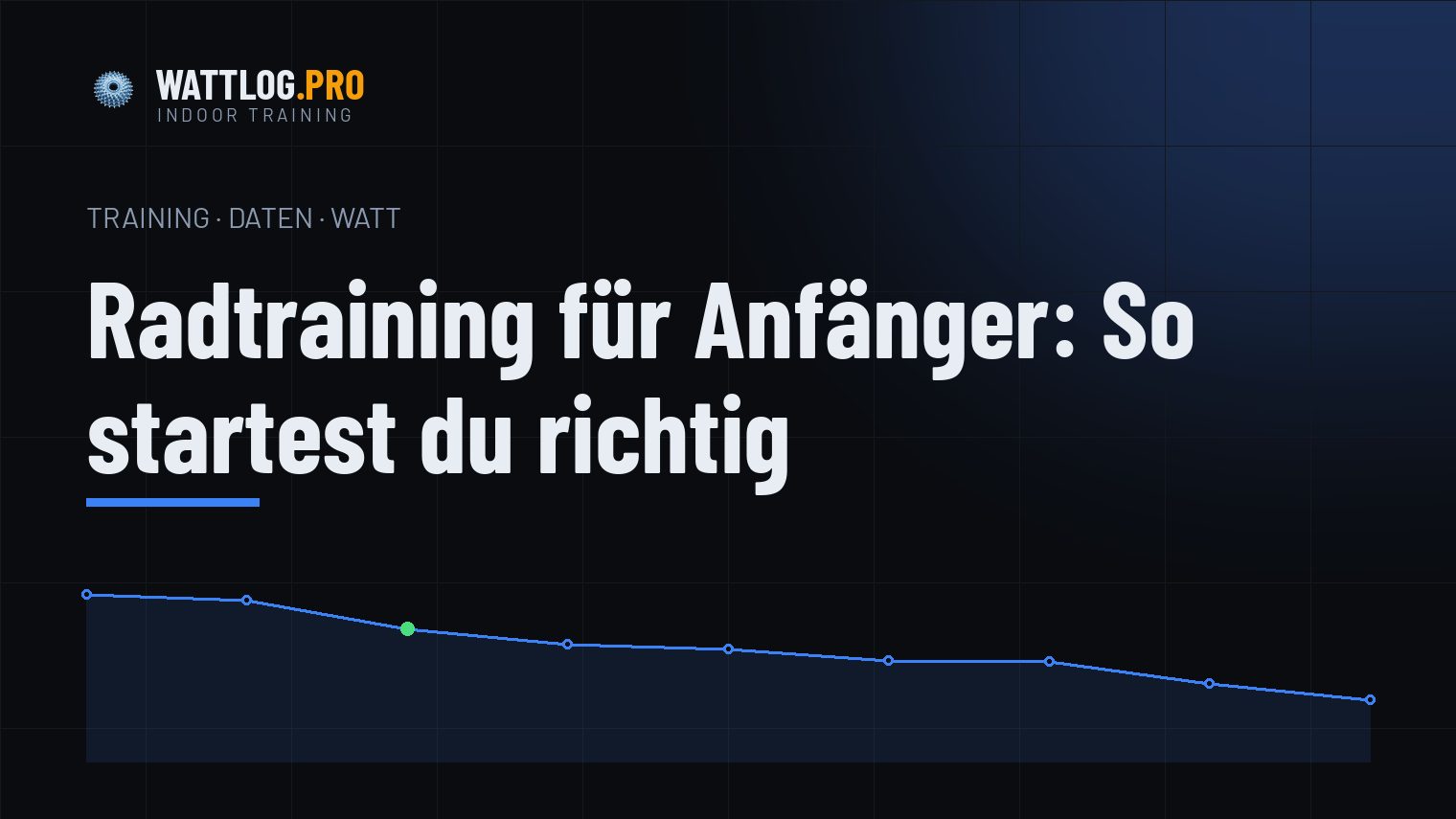 Radtraining für Anfänger: So startest du richtig