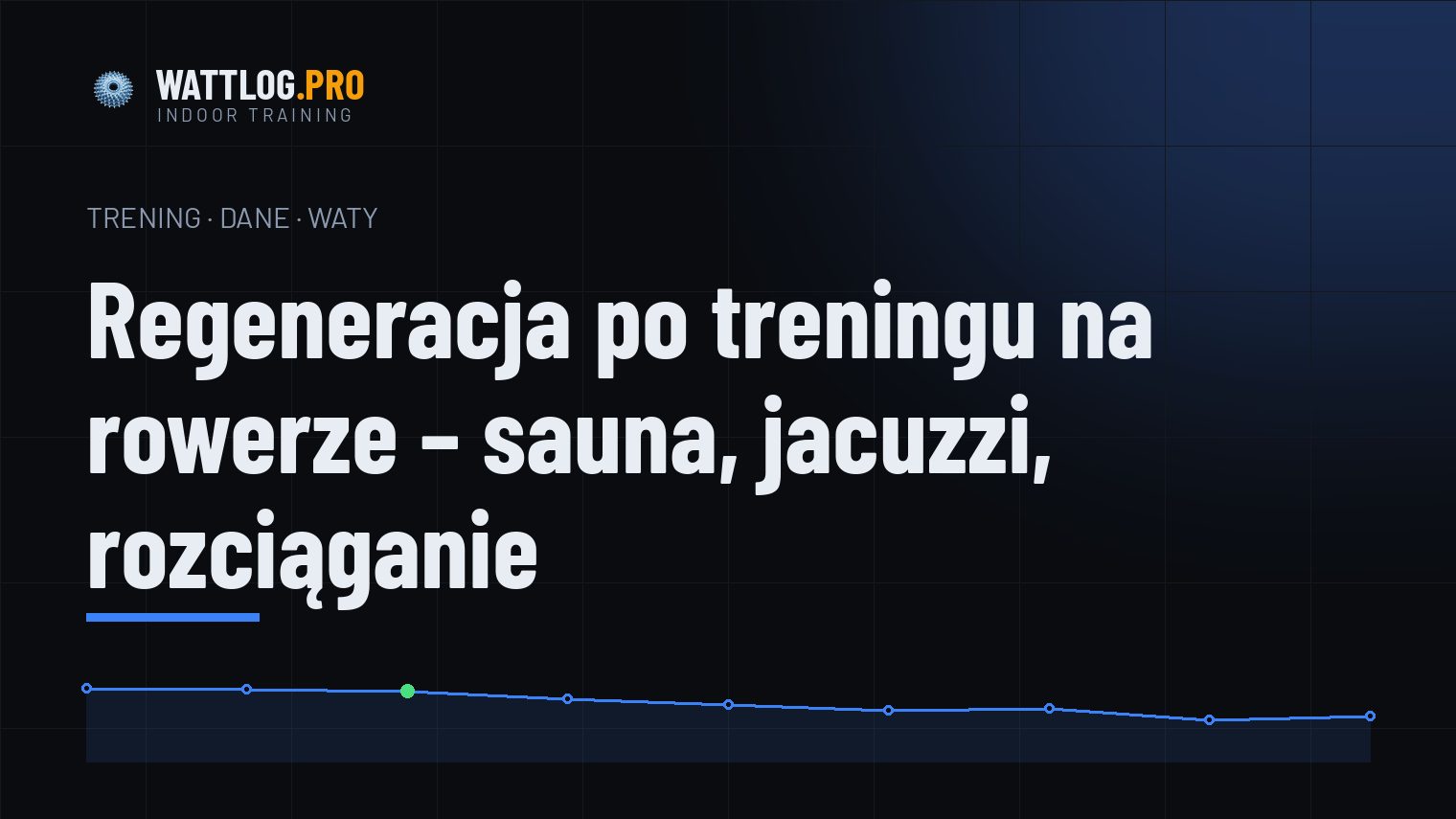 Regeneracja po treningu na rowerze — sauna, jacuzzi, rozciąganie