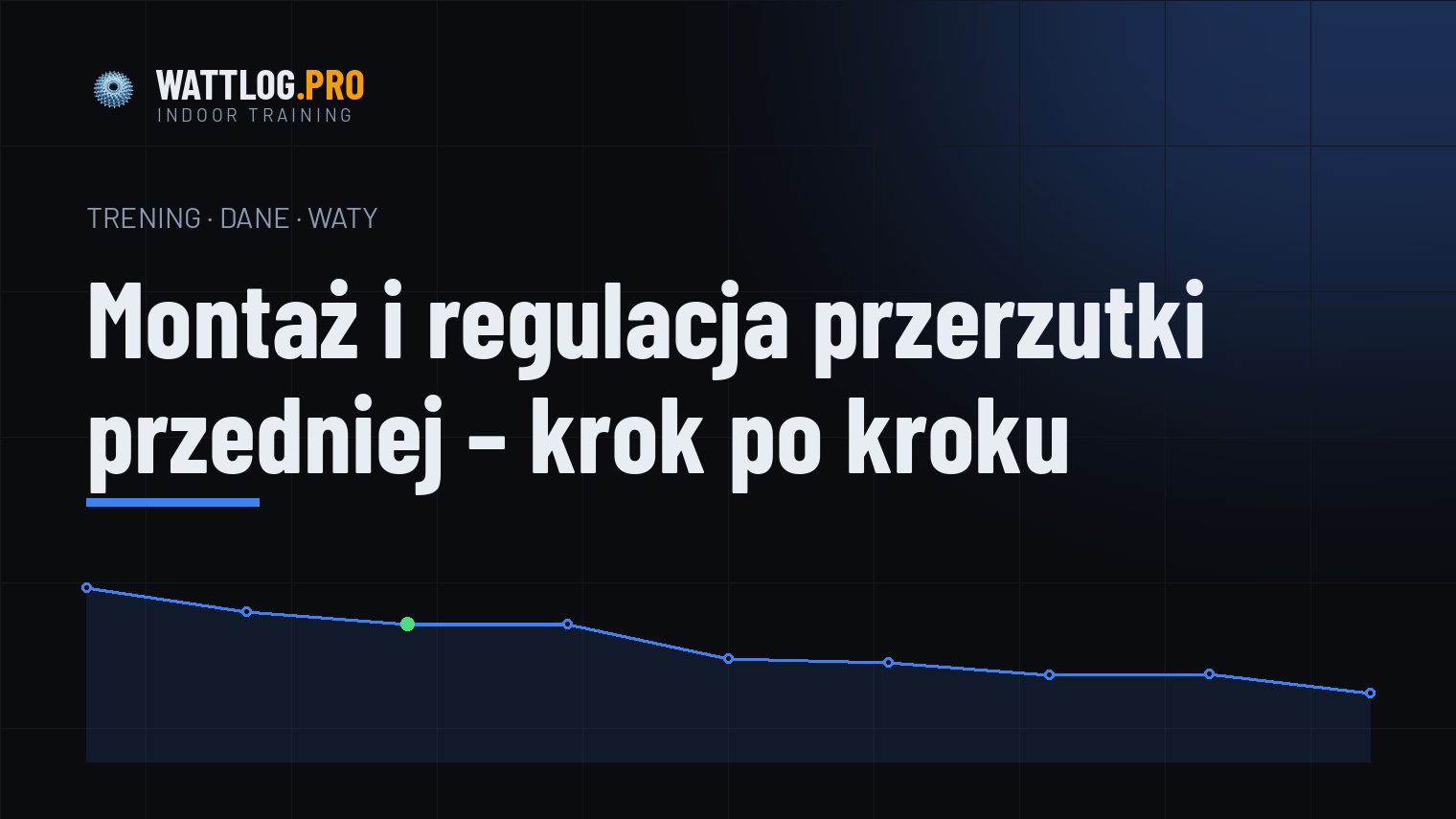 Montaż i regulacja przerzutki przedniej — krok po kroku