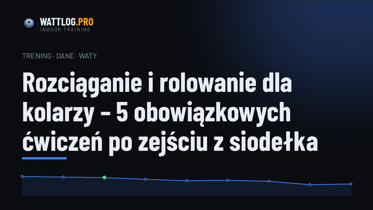 Rozciąganie i rolowanie dla kolarzy — 5 obowiązkowych ćwiczeń po zejściu z siodełka