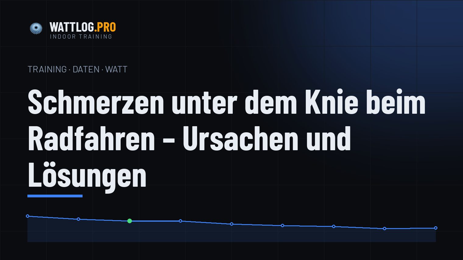 Schmerzen unter dem Knie beim Radfahren — Ursachen und Lösungen
