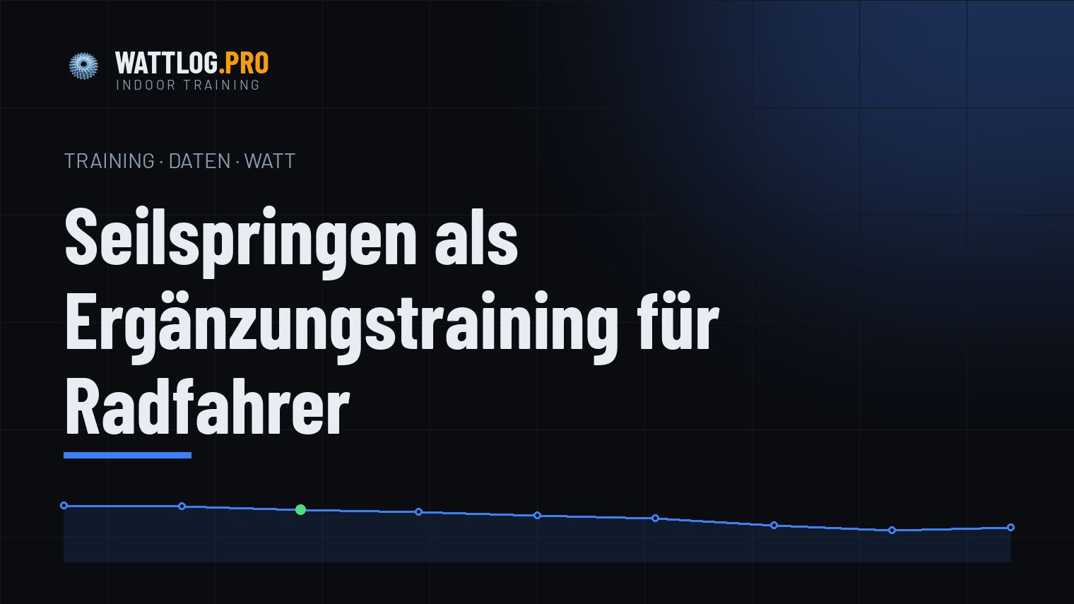 Seilspringen als Ergänzungstraining für Radfahrer