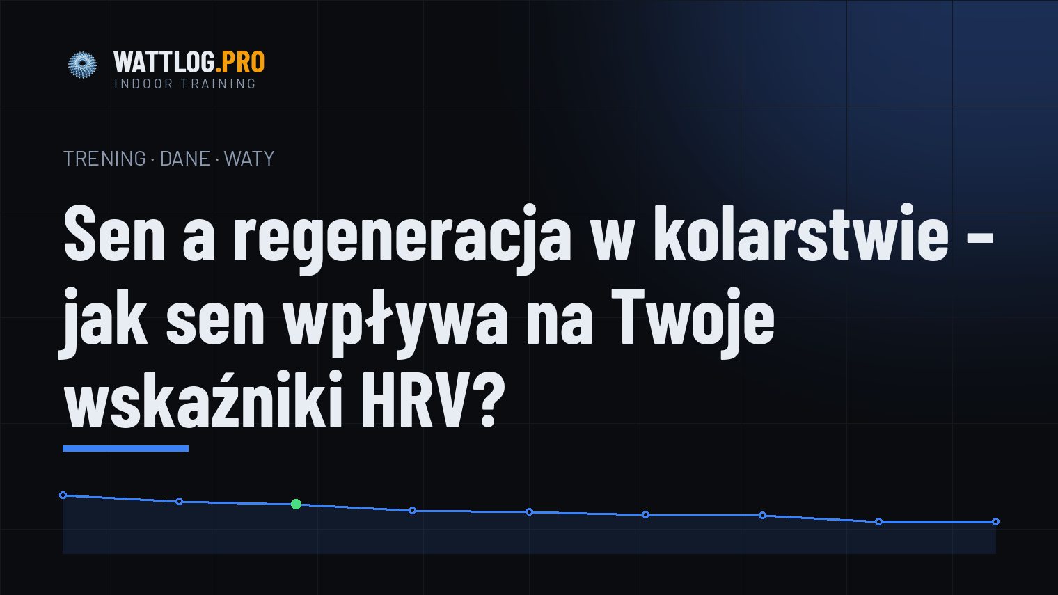 Sen a regeneracja w kolarstwie — jak sen wpływa na Twoje wskaźniki HRV?