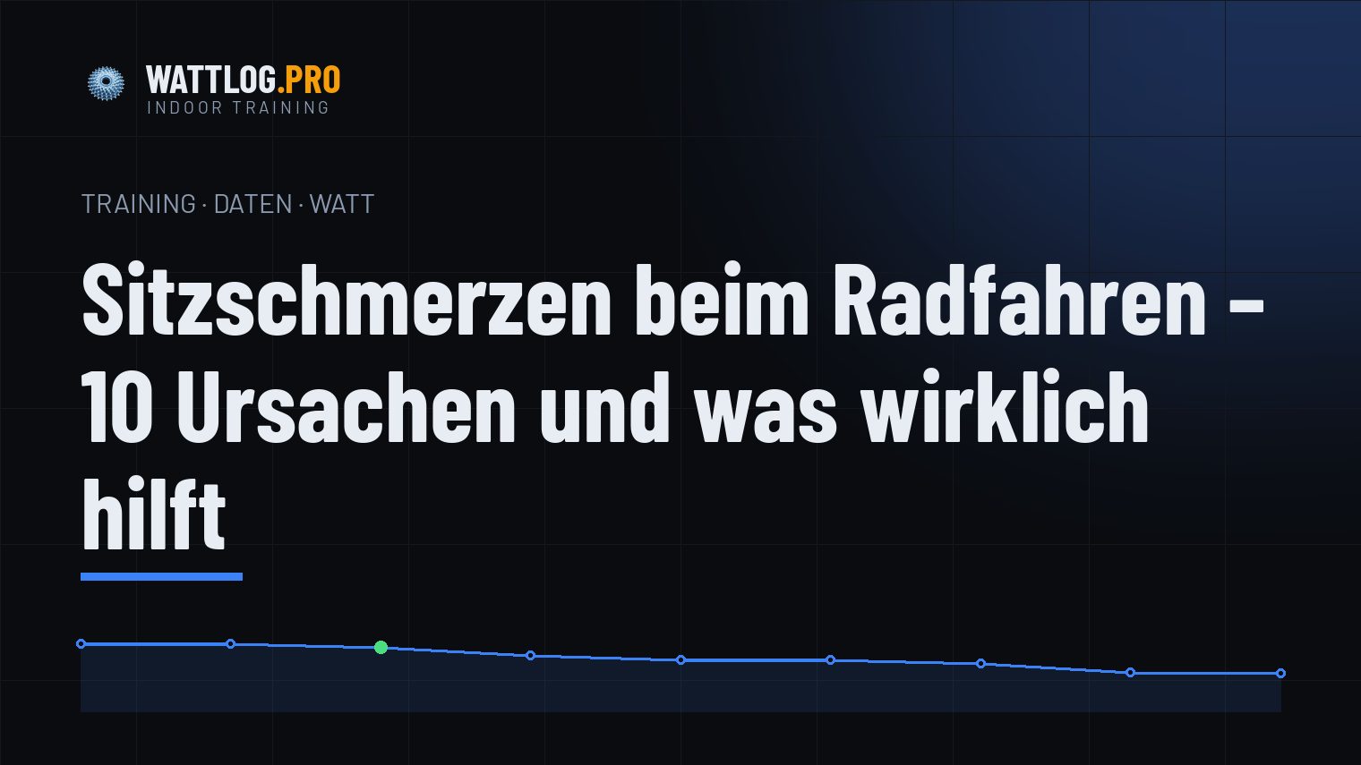 Sitzschmerzen beim Radfahren — 10 Ursachen und was wirklich hilft