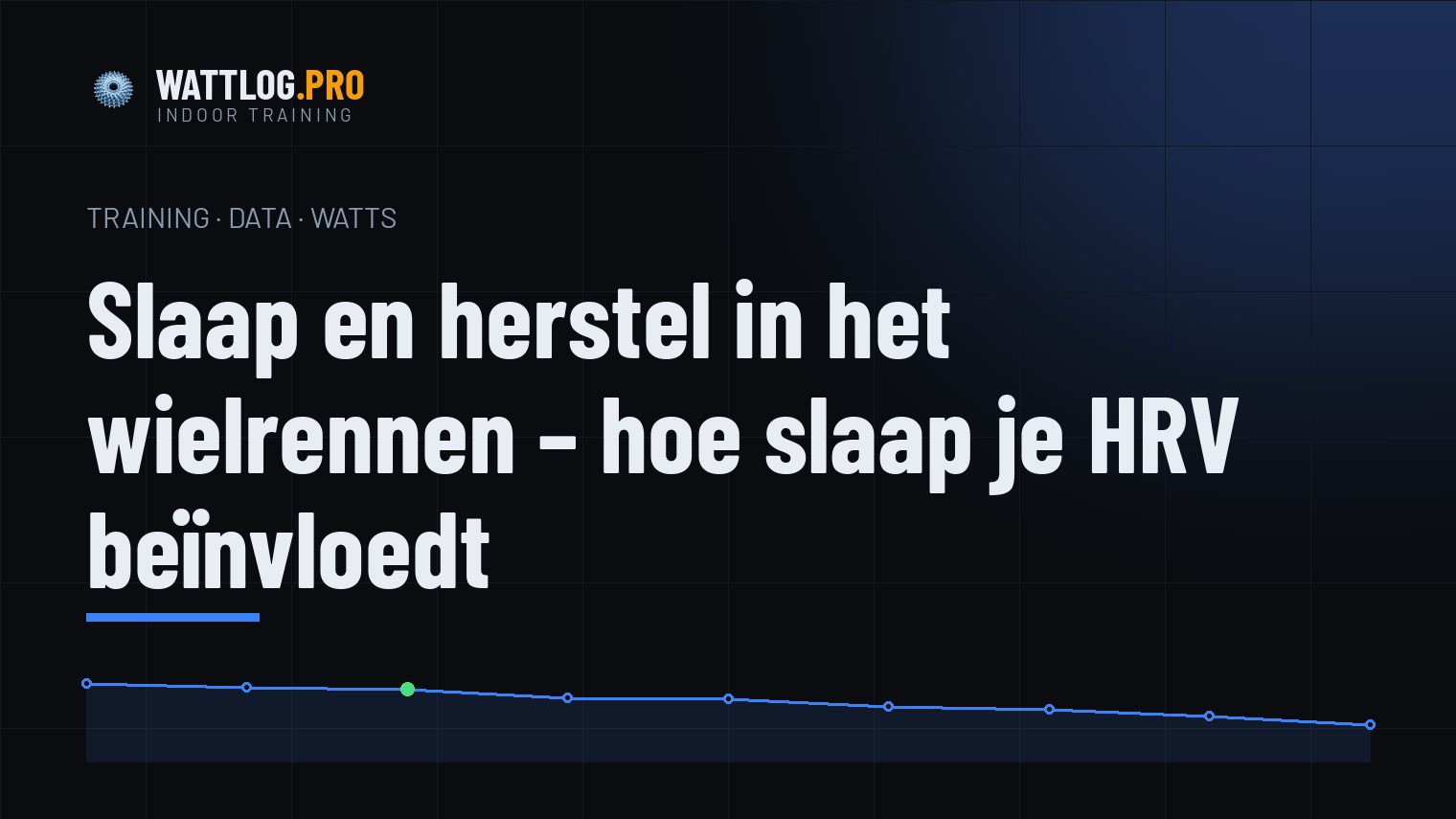 Slaap en herstel in het wielrennen — hoe slaap je HRV beïnvloedt