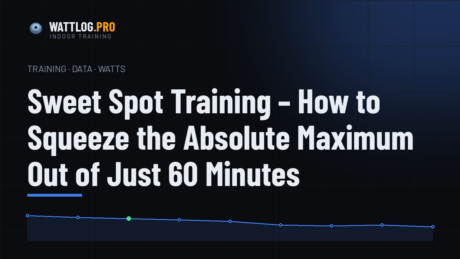 Sweet Spot Training — How to Squeeze the Absolute Maximum Out of Just 60 Minutes