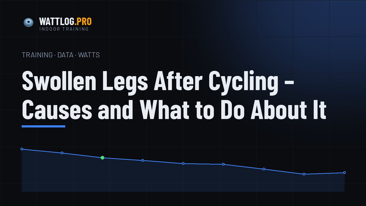 Swollen legs after cycling — causes and what to do about it