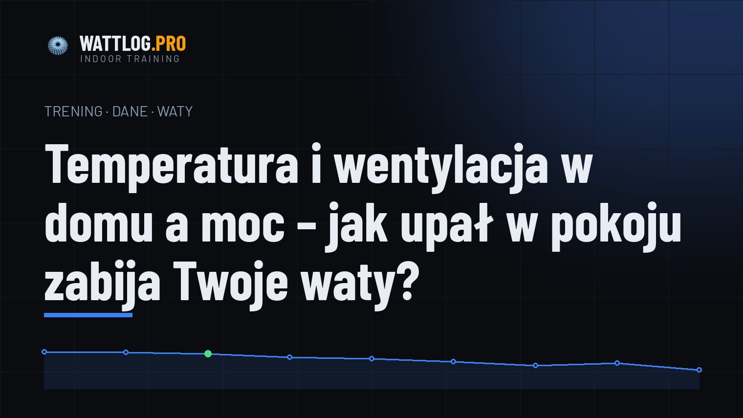 Temperatura i wentylacja w domu a moc — jak upał w pokoju zabija Twoje waty?