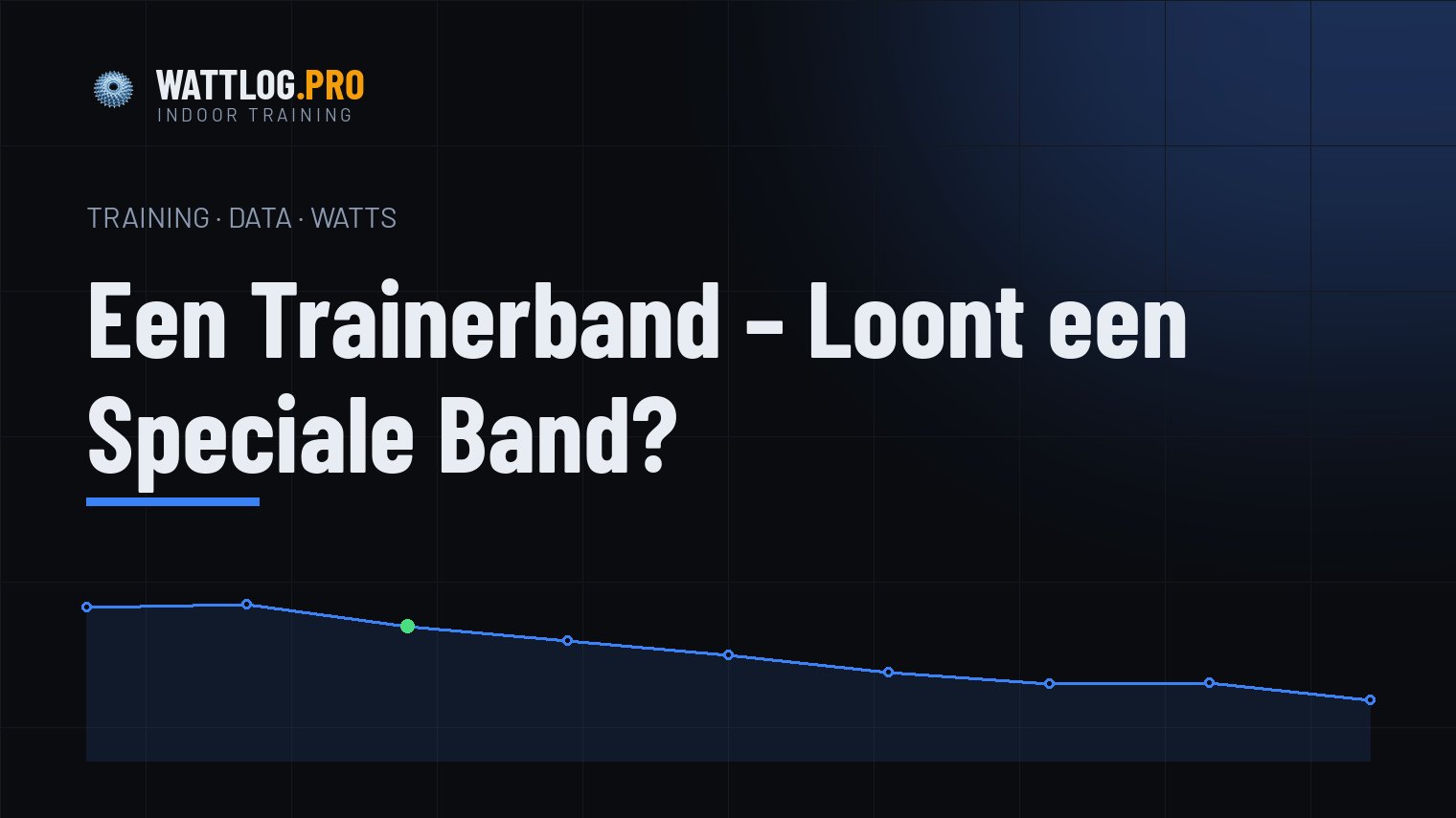 Een trainerband — loont een speciale band?