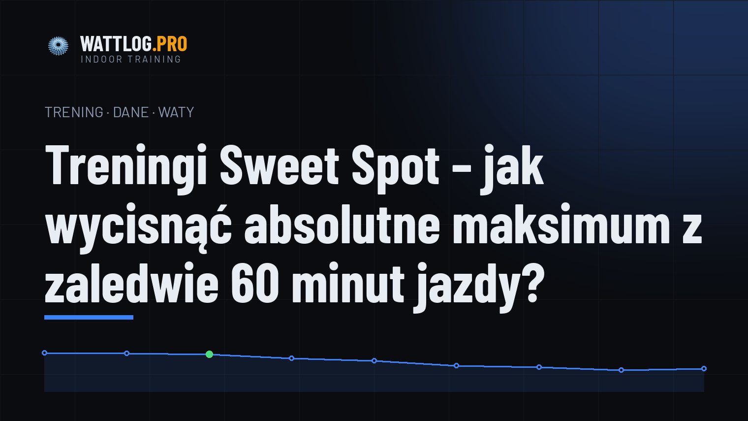 Treningi Sweet Spot — jak wycisnąć absolutne maksimum z zaledwie 60 minut jazdy?