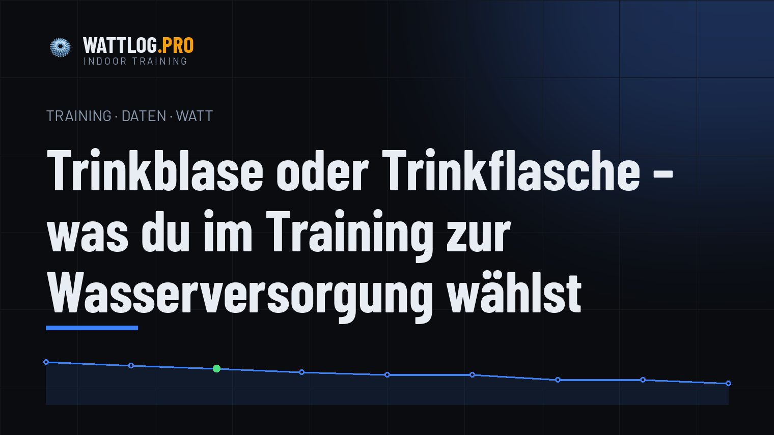 Trinkblase oder Trinkflasche — was du im Training zur Wasserversorgung wählst