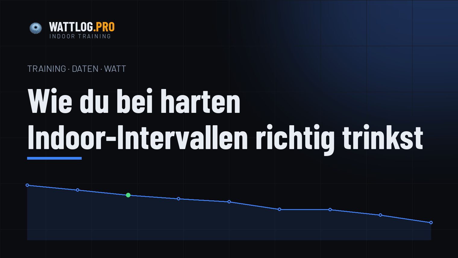 Wie du bei harten Indoor-Intervallen richtig trinkst