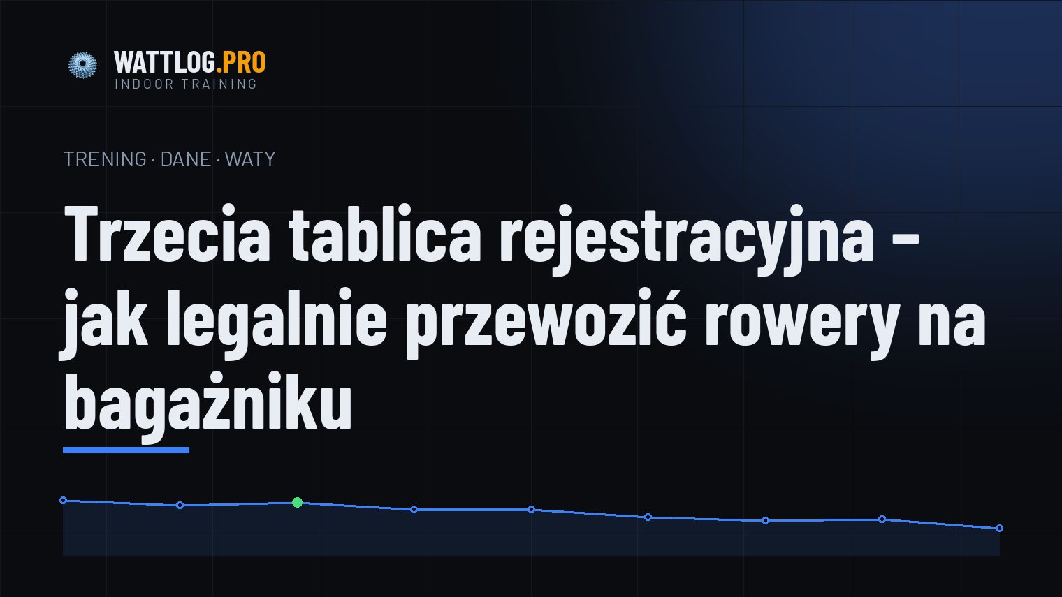 Trzecia tablica rejestracyjna — jak legalnie przewozić rowery na bagażniku