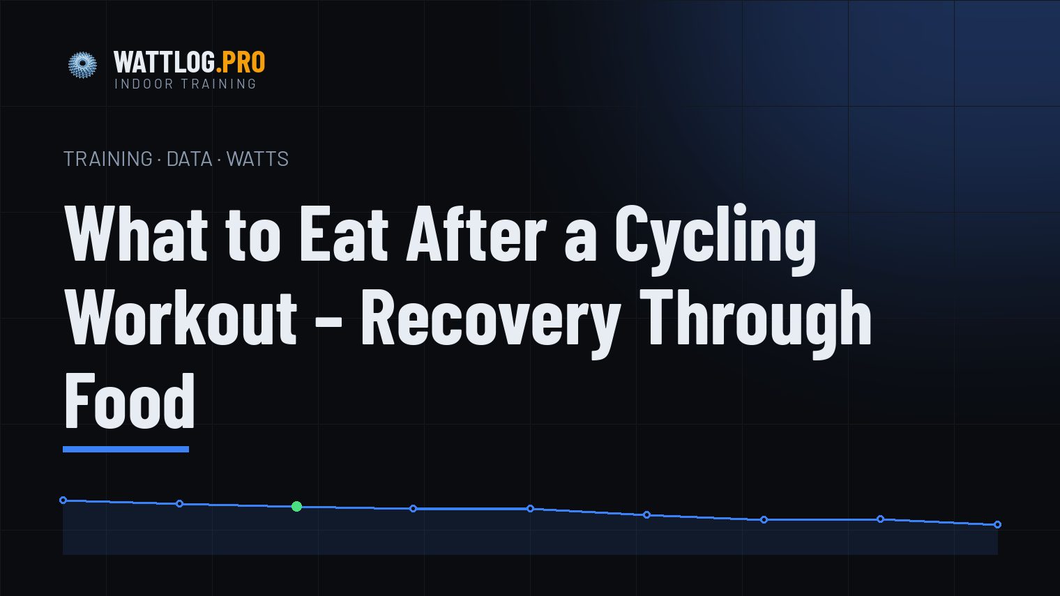 What to Eat After a Cycling Workout — Recovery Through Food